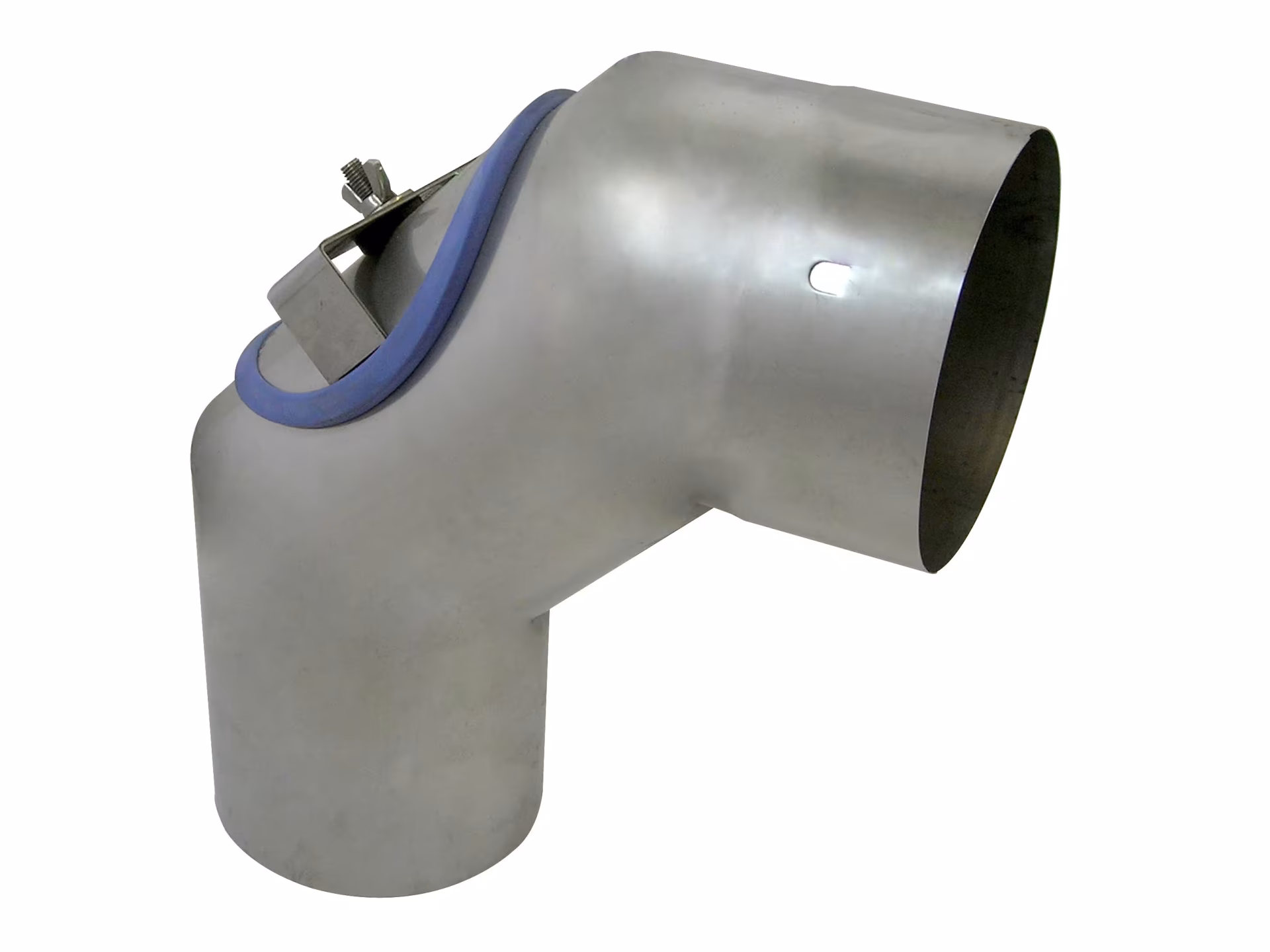 Enkelwandige EW-D bocht 90° D500 met inspectieopening van Skoberne Enkelwandige EW-D bocht 90° D500 met inspectieopening uit de categorie RVS uitlaatsysteem enkelwandig met het artikelnr. 670783