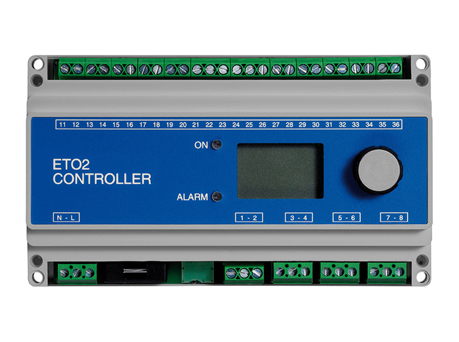 Warmup sneeuwsmeltthermostaat 4550, voor het regelen van het smelten van ijs/sneeuw tot -20°C, 11 kW, uit de WarmUp vloerverwarmingscategorie met artikelnummer ET02-4550.