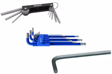 Inbussleutels Inbussleutels