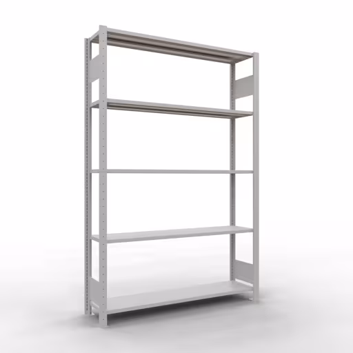 Productafbeelding nr. 15 van het artikel basisplank, legbord-insteeksysteem MULTIplus150, 2000 x 1300 x 300 mm, 5 legborden, RAL 7035 lichtgrijs uit het insteeksysteem-assortiment van Schulte Lagertechnik