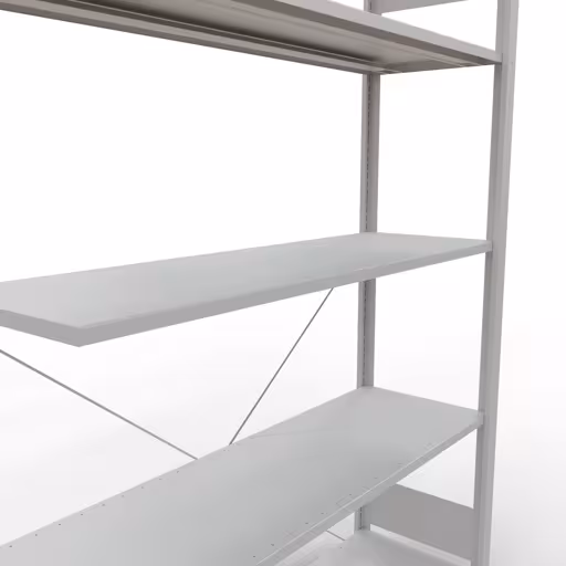 Insteeksysteem opzetplank 2000x1300x400 mm, type 150 kg, lichtgrijs van Schulte Lagertechnik met het artikelnr. 32645-130