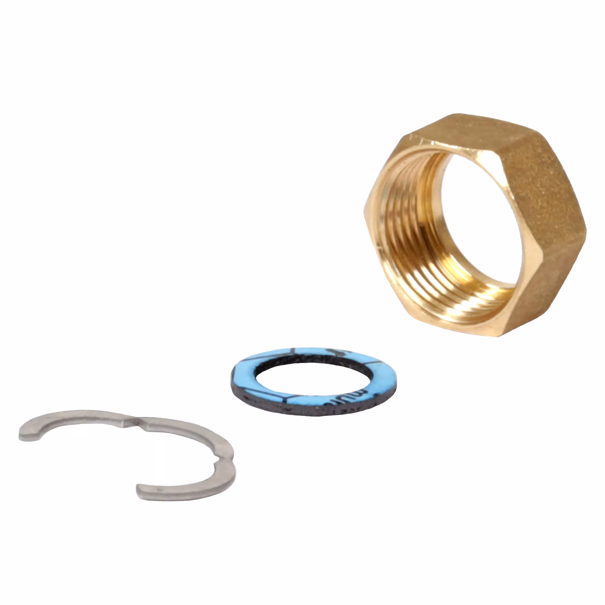 Clipbevestigingsklem voor WIP-FLEX-TWIN van het merk WIP uit de categorie RVS ribbelbuizen