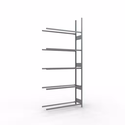 Figuur nr. 11 van het artikel aanbouwrek, wielen-/bandenrek, 3500 x 1500 x 400 mm, verzinkt, 5 opslagniveaus met 150 kg vakbelasting per niveau uit de productgroep legbordstellingen van Schulte Lagertechnik