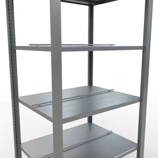 Afbeelding nr. 17 van het artikel, kantoorrekken, insteeksysteem MULTIplus150, 2000 x 750 x 600 mm, 6 legborden, verzinkt, met middenaanslag uit de productgroep kantoorrekken van Schulte Lagertechnik