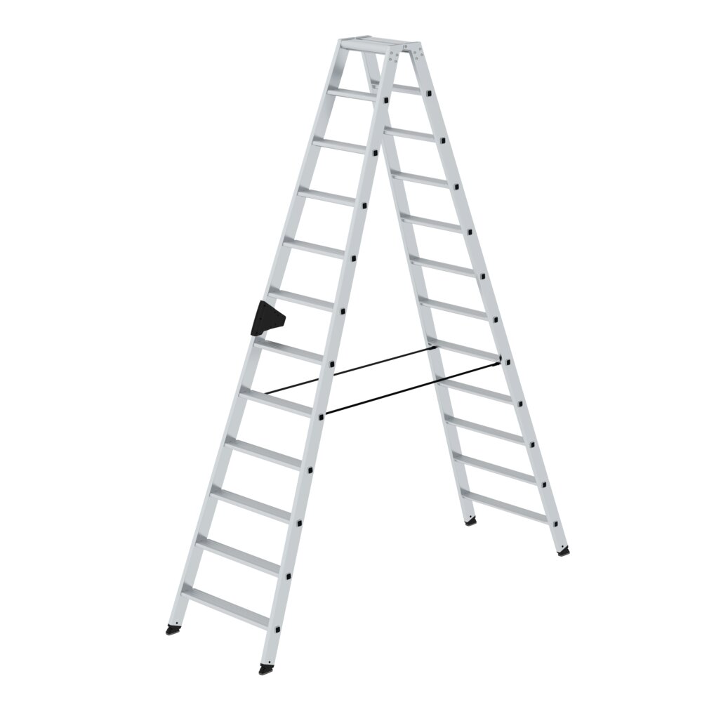 Munk trapladder, aan beide zijden toegankelijk, uit de categorie trapladders, artikelnummer 040224