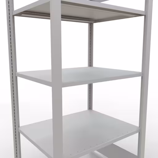 Figuur nr. 15 van het artikel basisplank, kantoorplank, insteeksysteem MULTIplus150, 1800 x 750 x 600 mm, 5 planken, zonder middenaanslag, lichtgrijs uit de productgroep kantoorplanken van het merk Schulte Lagertechnik.
