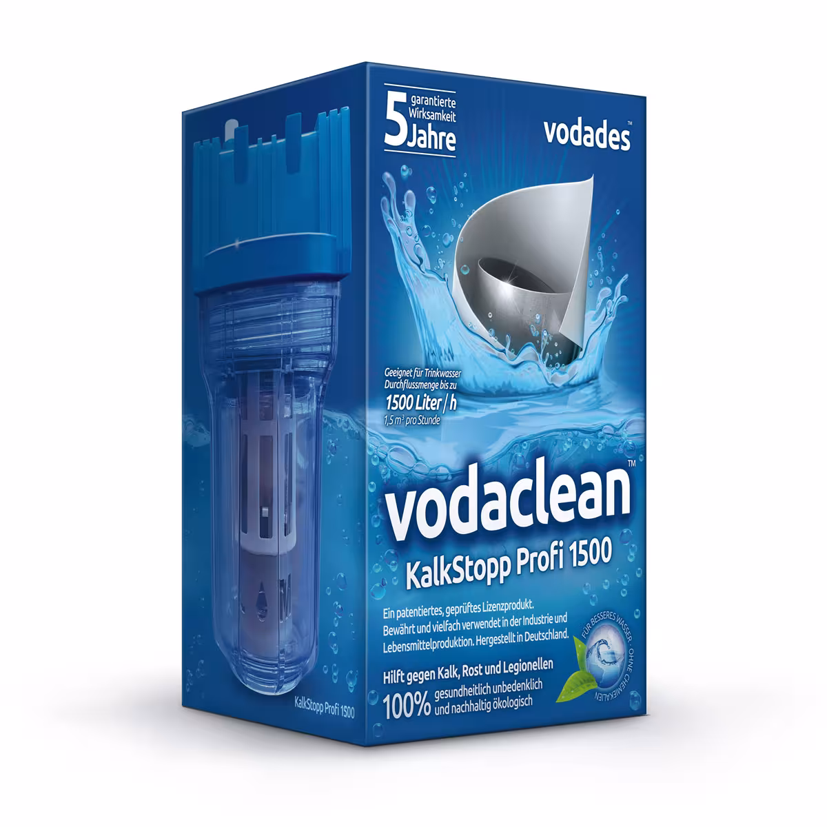 KalkStopp Profi 1500 van het merk Vodaclean uit het assortiment buisfittingen