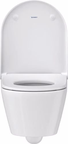 Duravit wandcloset 540 mm D-Neo Wit, randloos spoeltoilet, closetzitting met soft-close mechanisme, inclusief Durafix