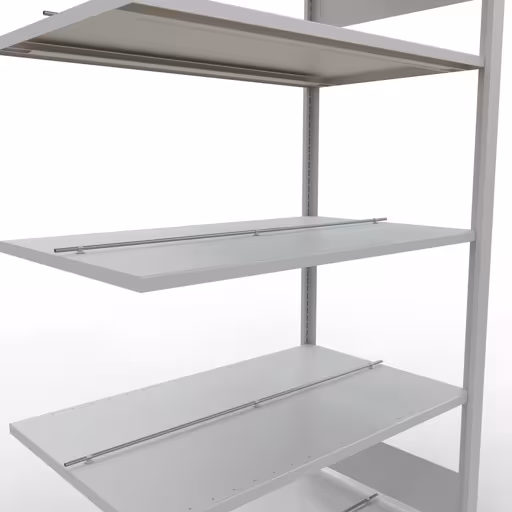 Afbeelding nr. 17 van het artikel, kantoorrekken, insteeksysteem MULTIplus150, 1800 x 1000 x 600 mm, 5 planken, met middenaanslag, lichtgrijs uit de productgroep kantoorrekken van Schulte Lagertechnik