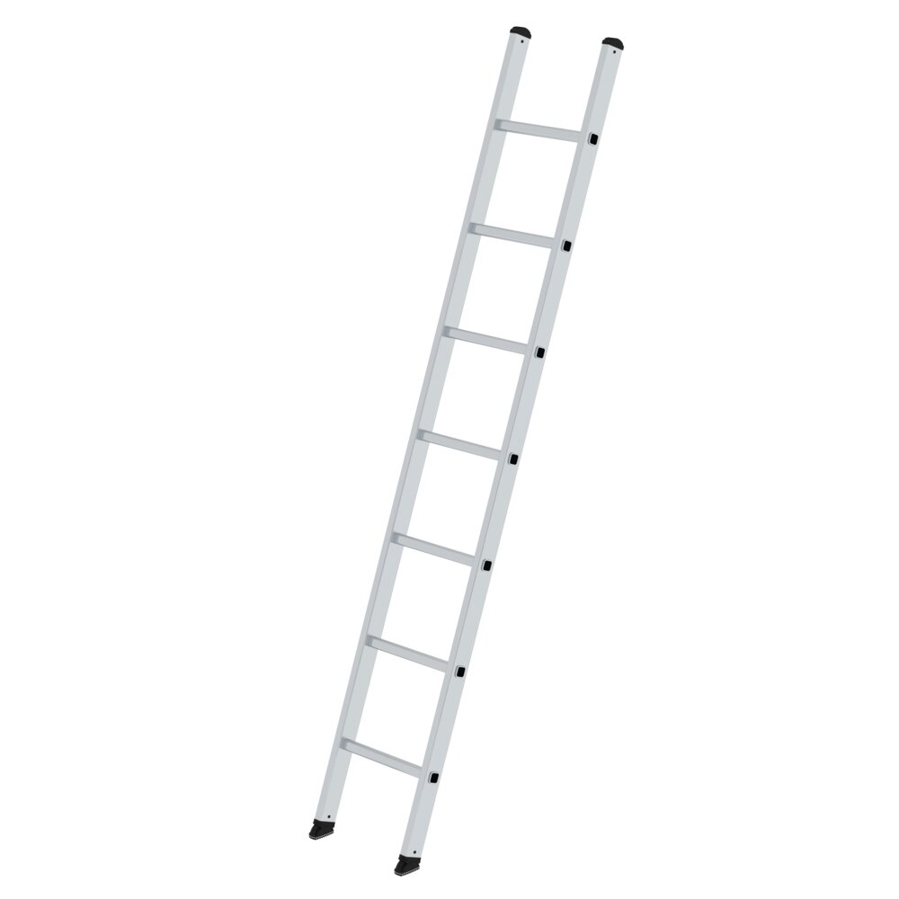 Munk-sport-verlengladder, 350 mm breed, zonder dwarsbalk, 7 sporten, van Günzburger Steigtechnik Munk uitschuifladder met sporten, 350 mm breed, zonder dwarsbalk, uit de categorie uitschuifladders, artikelnummer 011148
