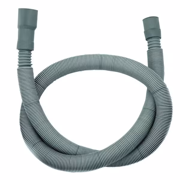 Spiraalafvoerslang verlengbaar 60-200 cm van Puteus Verlengbare spiraalafvoerslang, sifons/aftapkranen/slangen, art.nr. 39580