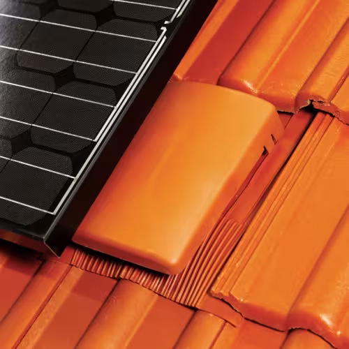 Venduct universele platte ventilator van Klöber uit de categorie steile dakdoorgangen