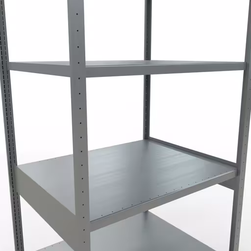 Figuur nr. 14 van het artikel basisrek, legbord, insteeksysteem MULTIplus250, 3000 x 1000 x 800 mm, 7 legborden, lengtestangen, verzinkt uit de insteeksysteem productgroep van Schulte Lagertechnik.