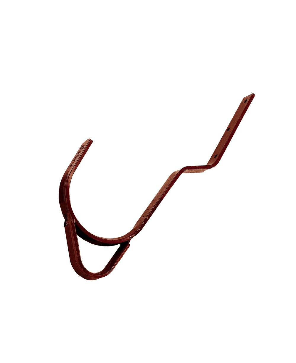 Munk dakhaak voor dakpannen en in elkaar grijpende dakspanen, roodbruin gepoedercoat, uit de categorie accessoires en reserveonderdelen voor hoogwerkers, artikelnummer 011208