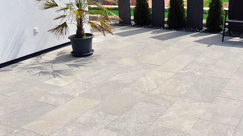 TecLine Premium Impregnatie Steen/beton 1 liter Fußboden, Bodenbeläge, Gehweg, Pflanze, Steinplatte