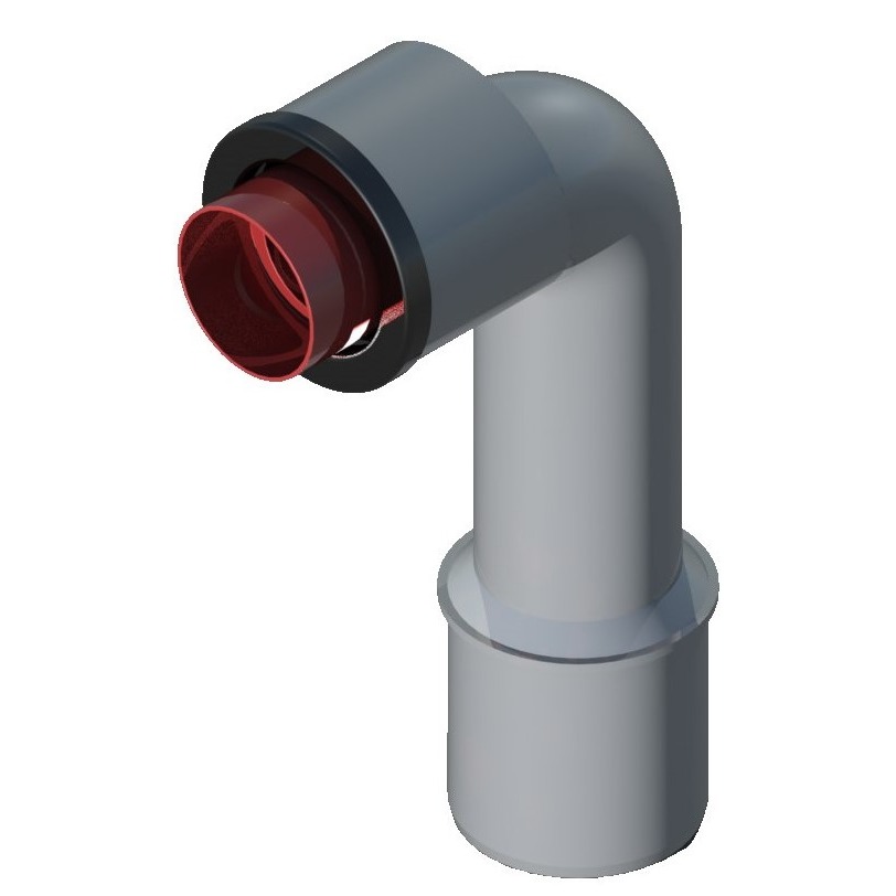 Originele Ortwein sifonbocht 35 mm DN 32/40 met beschermkap en afdichting van het merk Ortwein Originele Ortwein sifonbocht uit de categorie Sifons / Afvoerkleppen / Slangen met onderdeelnummer IP122