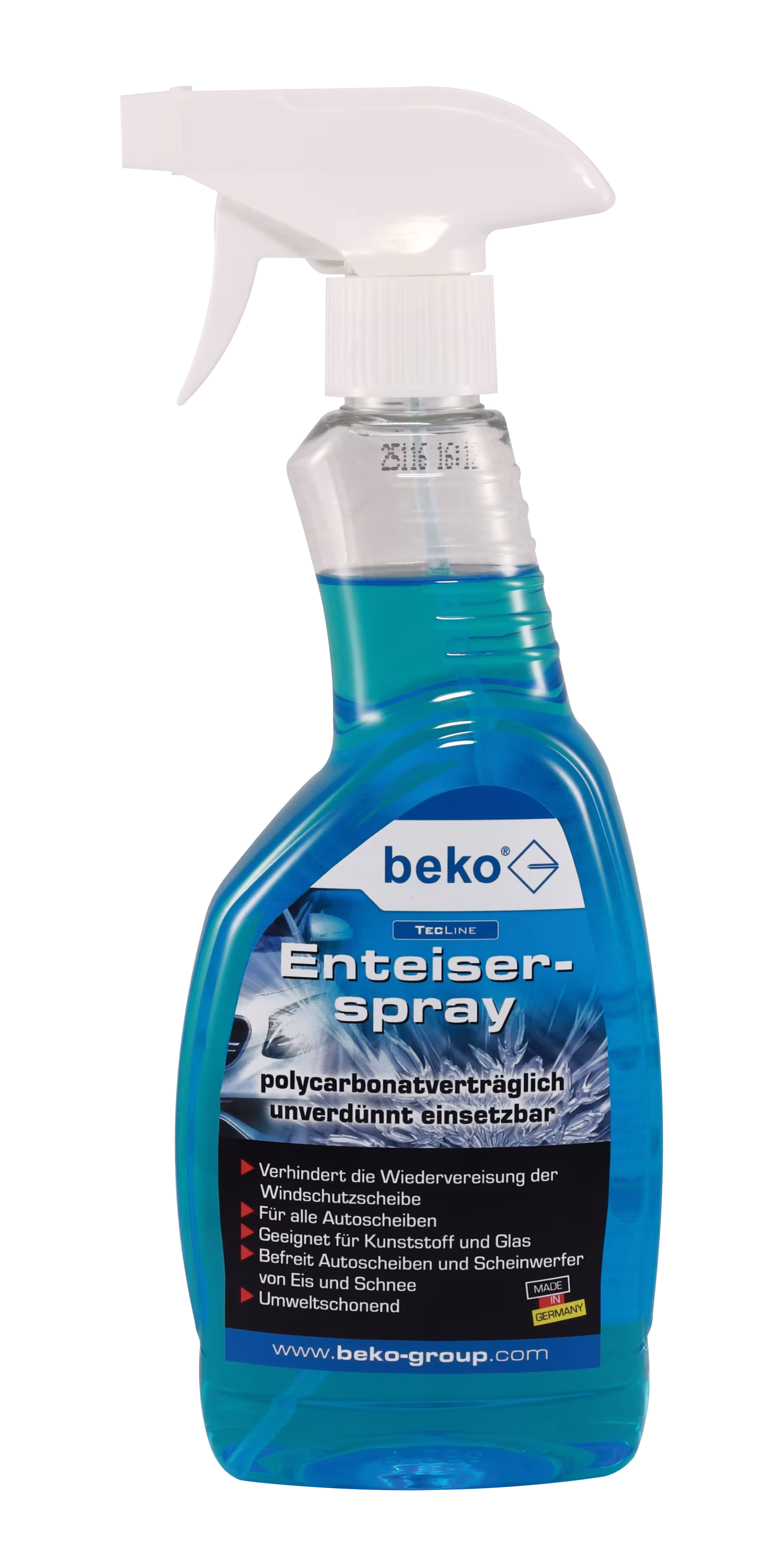TecLine ontdooispray spuitfles 500 ml uit de productcategorie voertuigonderhoud met artikelnr. 299 5 0500