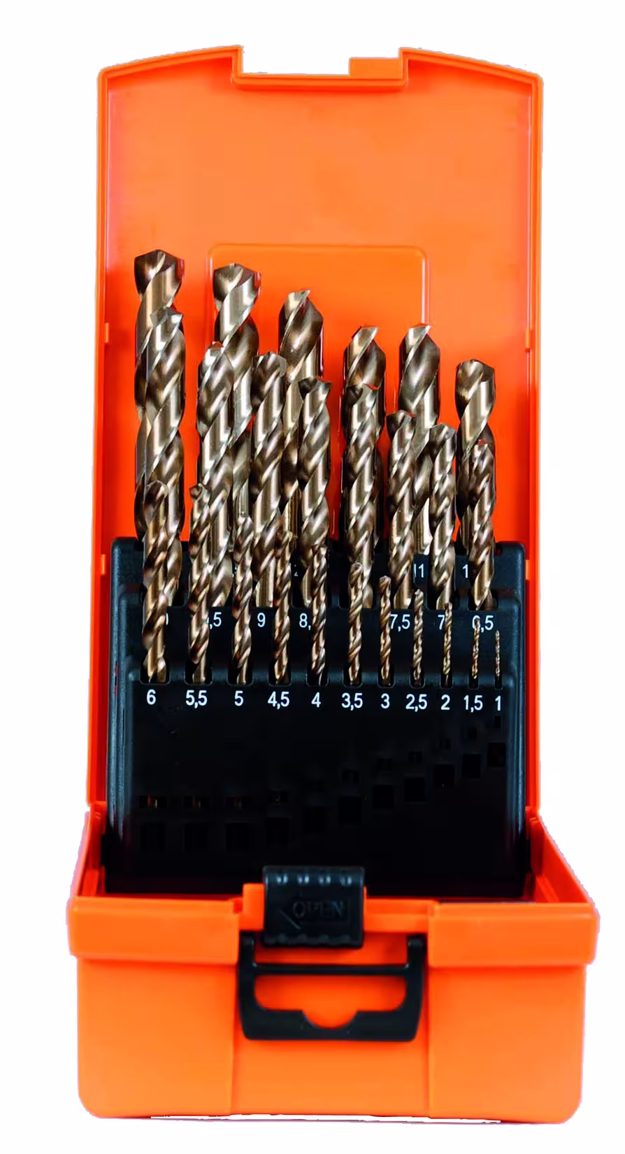 Een andere blik op het artikel Kunststofcassette HSS-Co 1-13 mm 25 stuks ECO uit de categorie machinetoebehoren