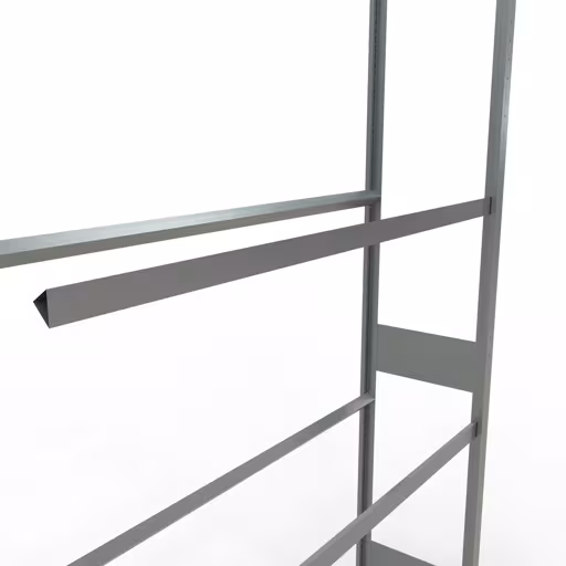 Afbeelding nr. 14 van het artikel aanbouwrek, wielen-/bandenrek, 2750 x 1500 x 400 mm, verzinkt, 4 opslagniveaus met 150 kg vakbelasting per niveau uit de productgroep legbordstellingen van Schulte Lagertechnik