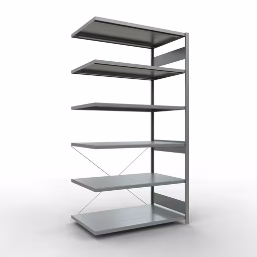 Insteeksysteem opzetplank 2500x1300x800 mm, type 250 kg, verzinkt van Schulte Lagertechnik Insteeksysteem opzetplank 2500x1300x800 mm, type 250 kg, verzinkt, opzetplank, art.nr. 12986-130