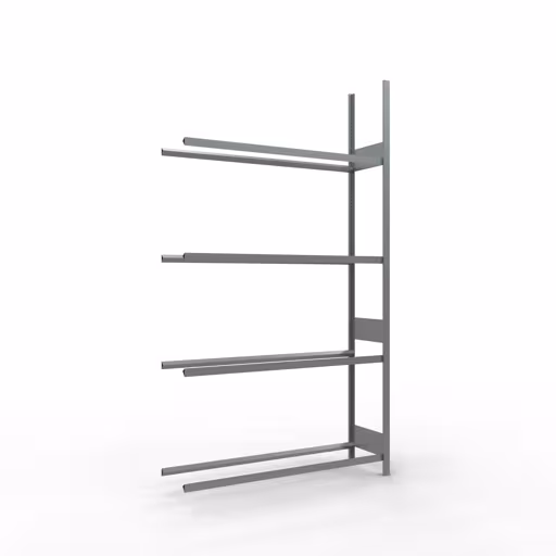 Figuur nr. 11 van het artikel aanbouwrek, wielen-/bandenrek, 2750 x 1500 x 400 mm, verzinkt, 4 opslagniveaus met 150 kg vakbelasting per niveau uit de productgroep legbordstellingen van Schulte Lagertechnik