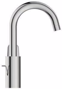 IS Ceraflex wastafelkraan met hoge uitloop en afvoer, uitsteeklengte 146 mm, chroom, uit de categorie wastafelkranen met artikelnummer 6000538177