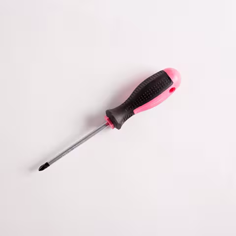 Figofix kruiskopschroevendraaier van FigoFix Figofix kruiskopschroevendraaier, Figofix roze handgereedschap, art.nr. 165314