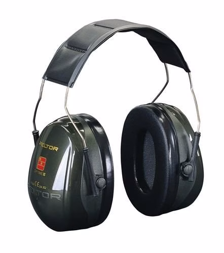 PELTOR™ OPTIME II EN 352-1:2020 SNR 31 dB gewatteerde gehoorbeschermers met hoofdband, artikelnummer 4000370417
