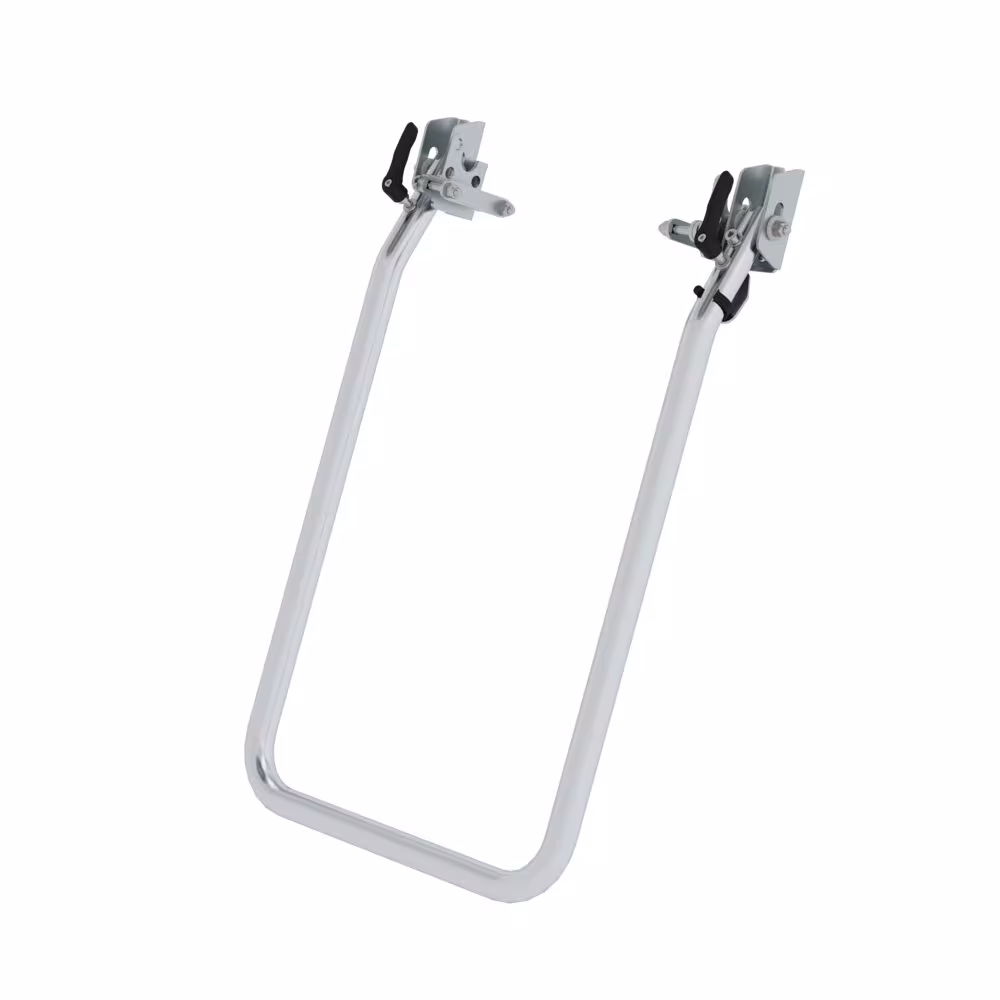 Munk leuning voor trapladder, van beide zijden toegankelijk, van Günzburger Steigtechnik Munk-leuning voor trapladders, van beide zijden toegankelijk, uit de categorie trapladders, artikelnummer 019297