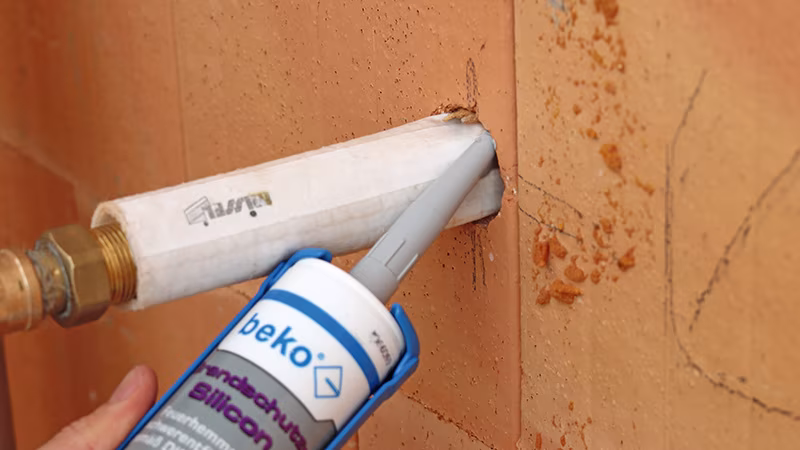 Brandwerende silicone 310 ml grijs