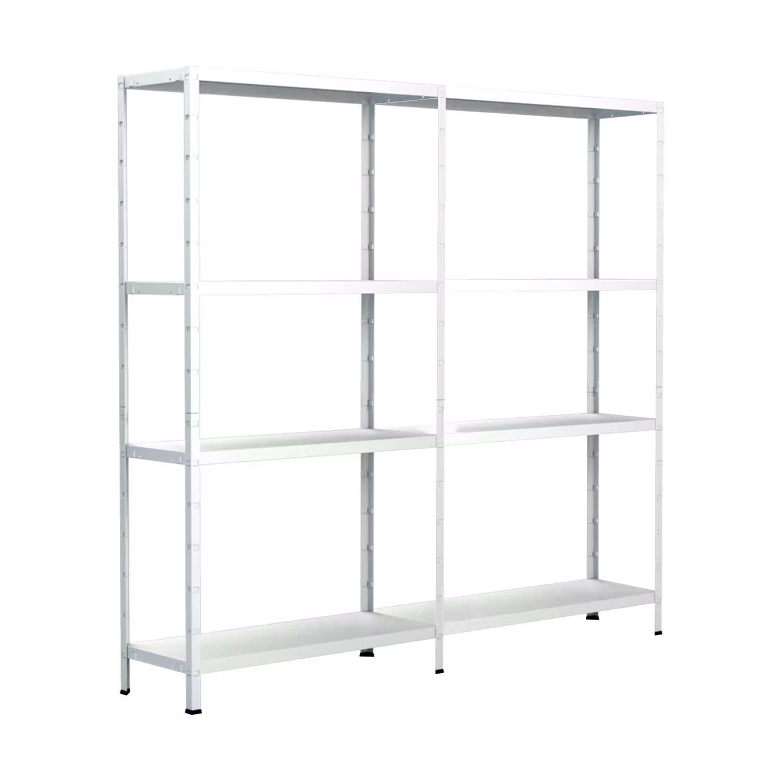 SCHULTE Regalwelt basis- en aanbouwplank, 8 planken, 100x160x40 cm (HxBxD), wit van Schulte Regalwelt met het artikelnr. R7112-08-04