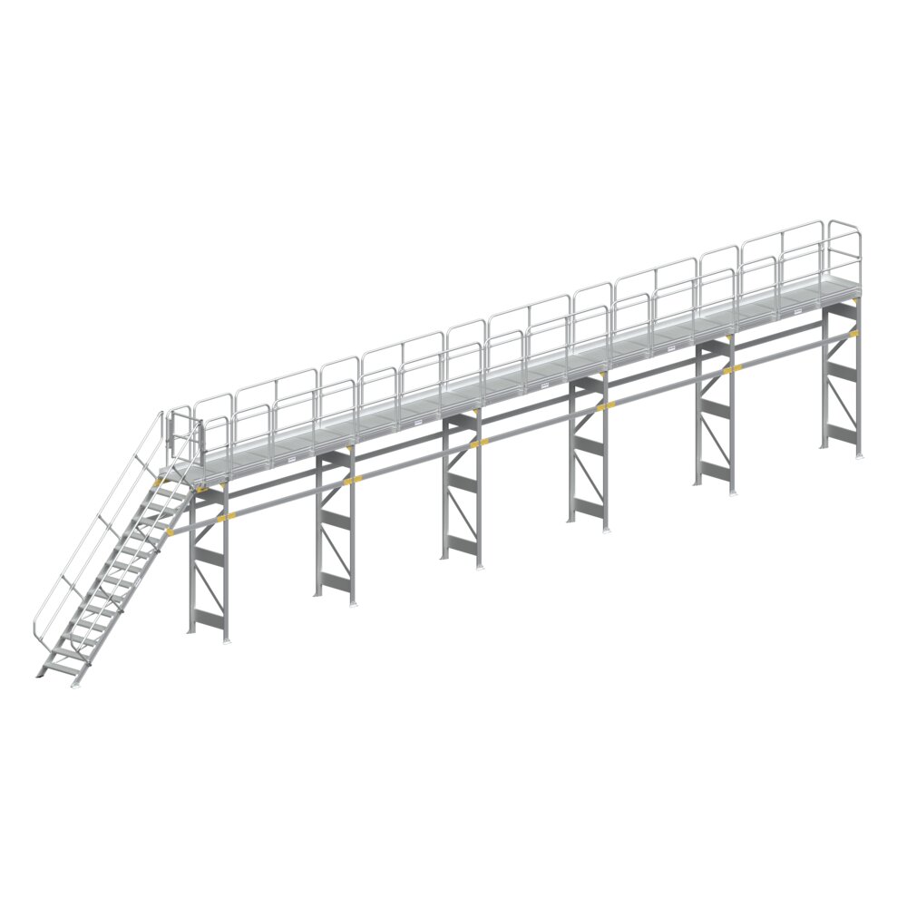 Munk stationair ontdooisysteem, compleet, platformlengte 15960 mm, uit de categorie platformladders, artikelnummer 681200