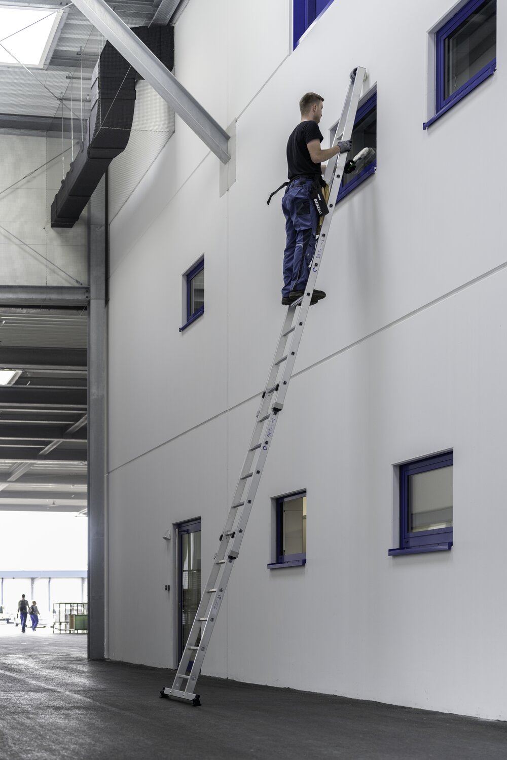 Milieubild 3817257 Munk sport glasreiniger ladderset met nivello® traverse 3-delig