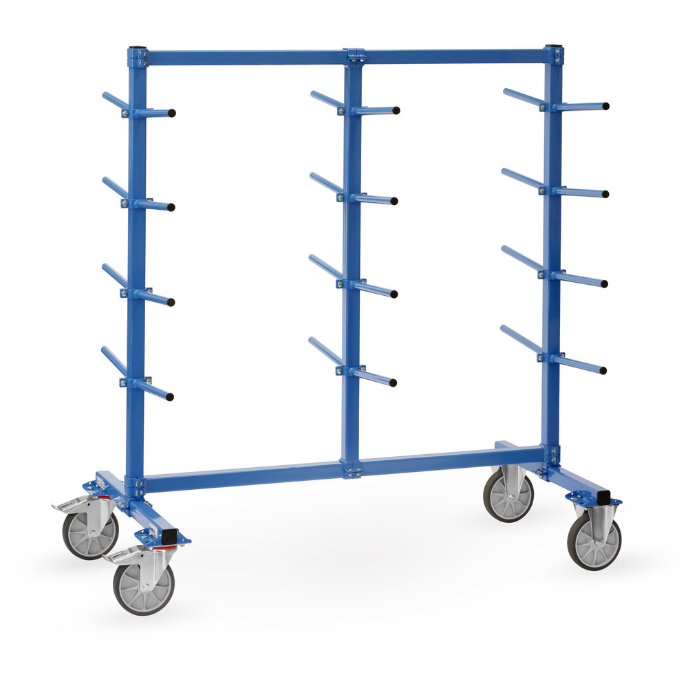 Dubbelzijdige schuine draagarmwagen, 800 mm breed, uit de categorie wagentjes met artikelnummer 4629