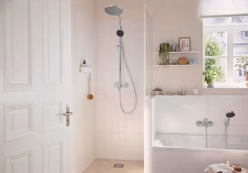 Hansgrohe douchehouder PORTERC voor slang met conische moer chroom