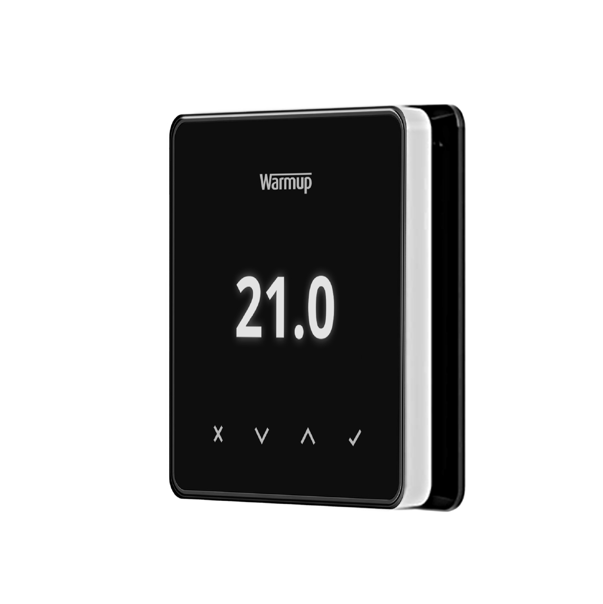 Warmup Smart Element WiFi-thermostaat in zwart, inclusief vloersensor, van het merk Warmup. Warmup Smart Element WiFi-thermostaat uit de WarmUp vloerverwarmingscategorie met artikelnummer ELEMENT-OB