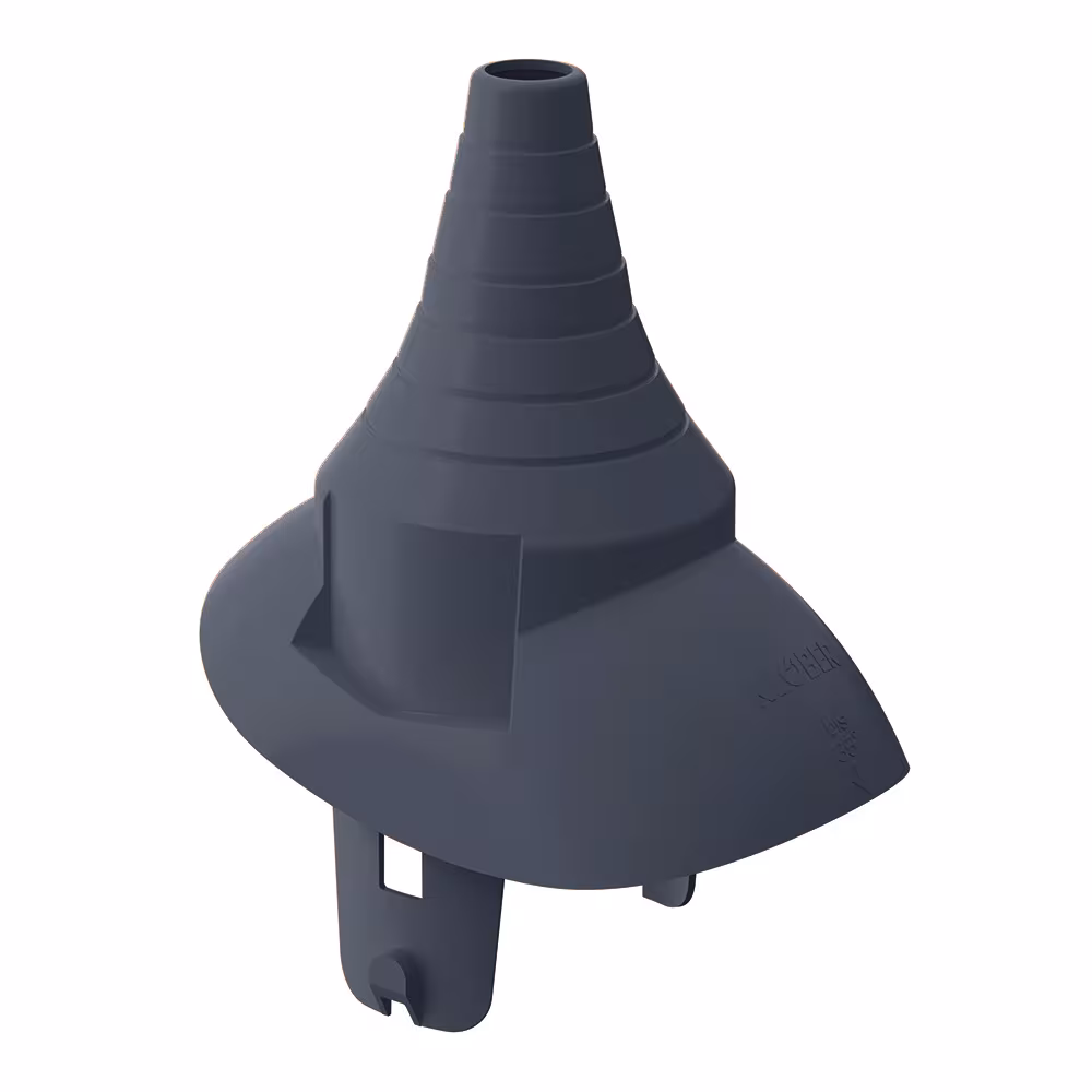 Venduct antennedoorgang DN 110 antraciet van Klöber Venduct antennedoorgang DN 110, steile dakdoorgangen, artikelnr. KE8033-3-0429