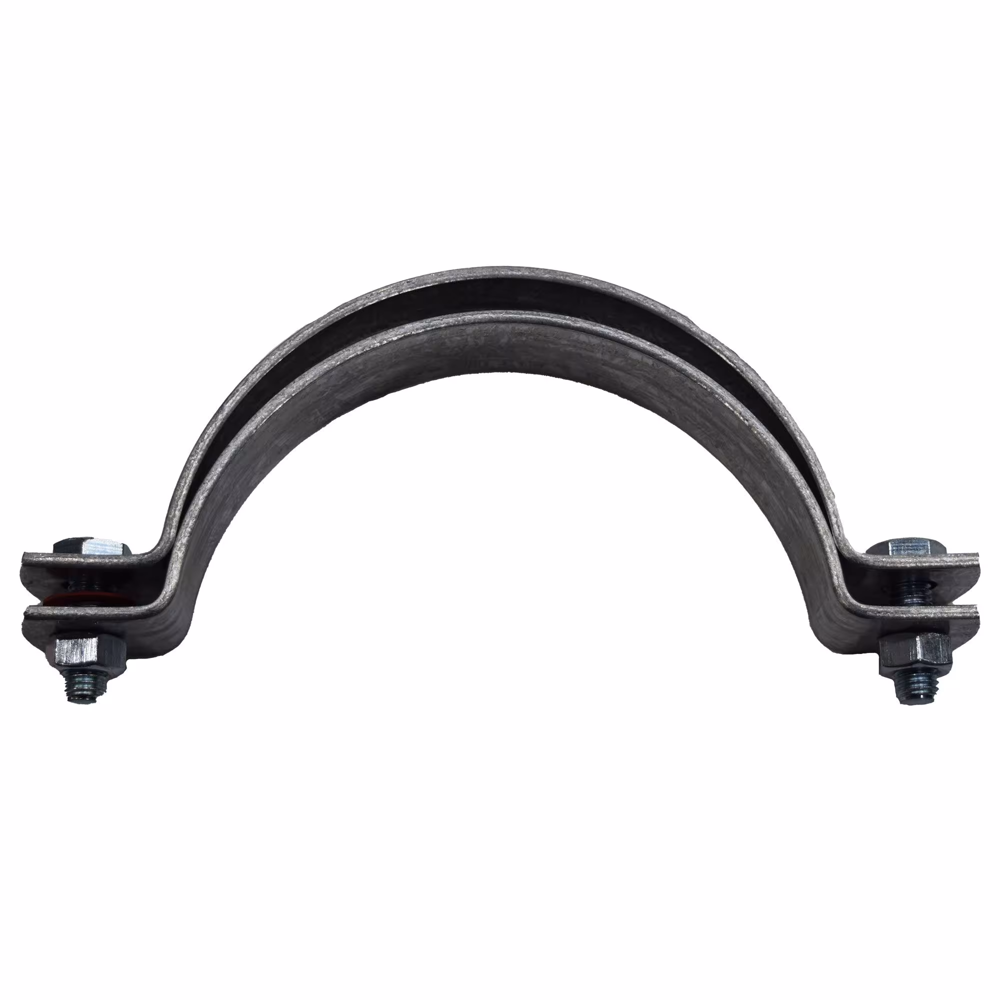 Buisklem met vast punt 75-80 mm tot 318 mm 40x4 mm gegalvaniseerd staal van het merk Fixotec uit de categorie tweeschroefs buisklemmen