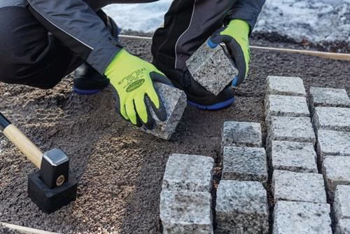 Detailbild 4057036 Koude beschermende handschoenen Forster maat 10 neon geel/blauw EN 388,EN 511 PSA II