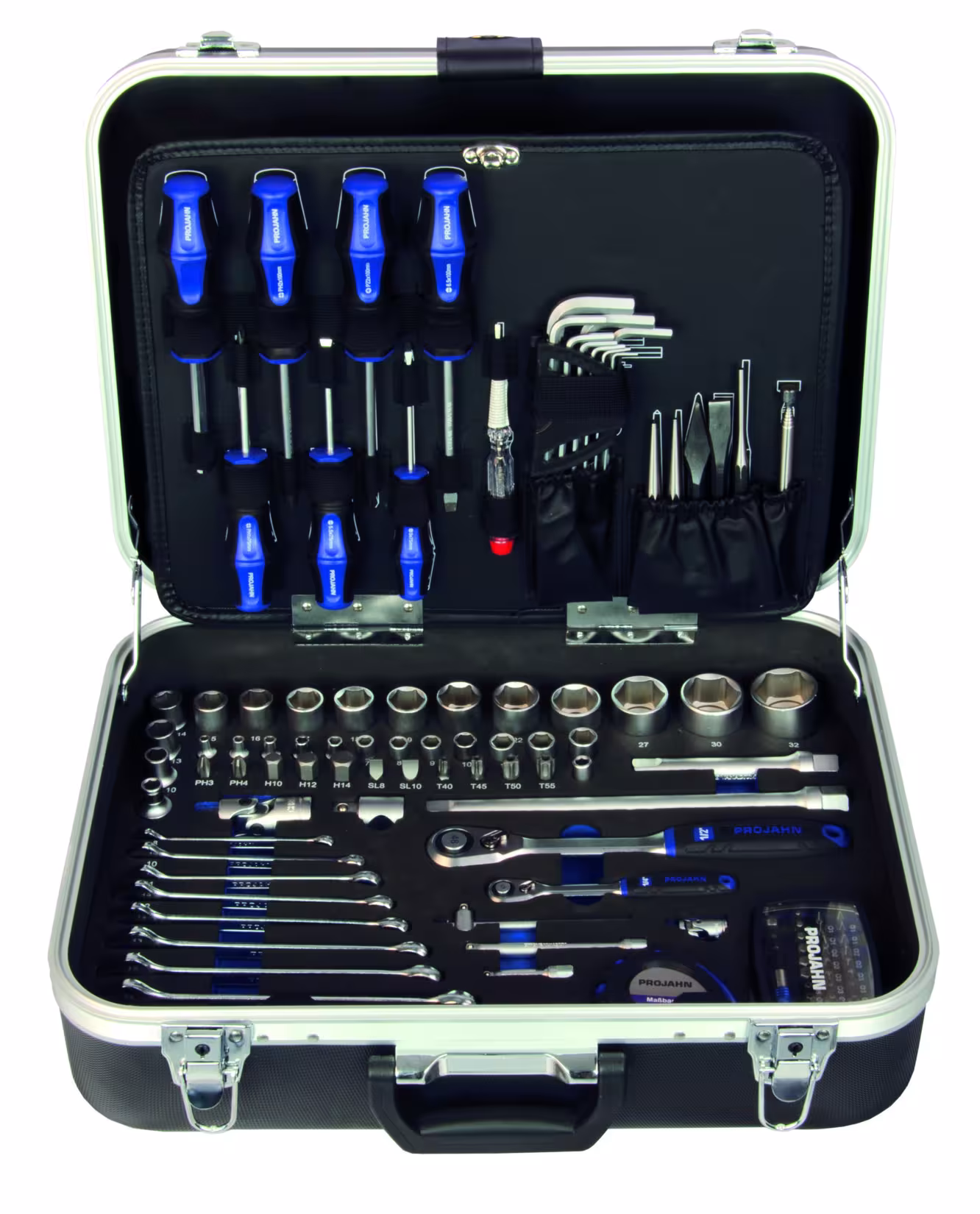 Extra afbeelding bij het artikel Gereedschapskofferset 149-delig Extra afbeelding bij artikel gereedschapskofferset 149-delig uit de categorie organisatiesystemen & werkplaatswagens