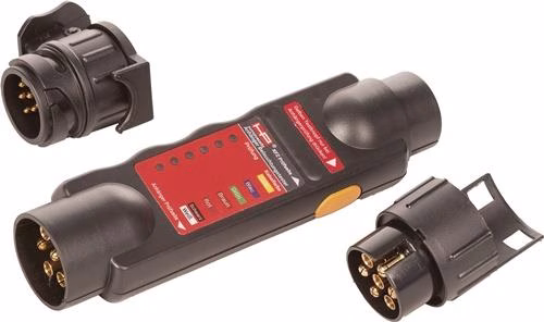 HP-aanhangwagenverlichtingstester, 12V-spanning Testapparaat voor aanhangerverlichting, klantspanning 12 V, uit de categorie kruiwagens, bakken en wielen met onderdeelnummer 4000818905