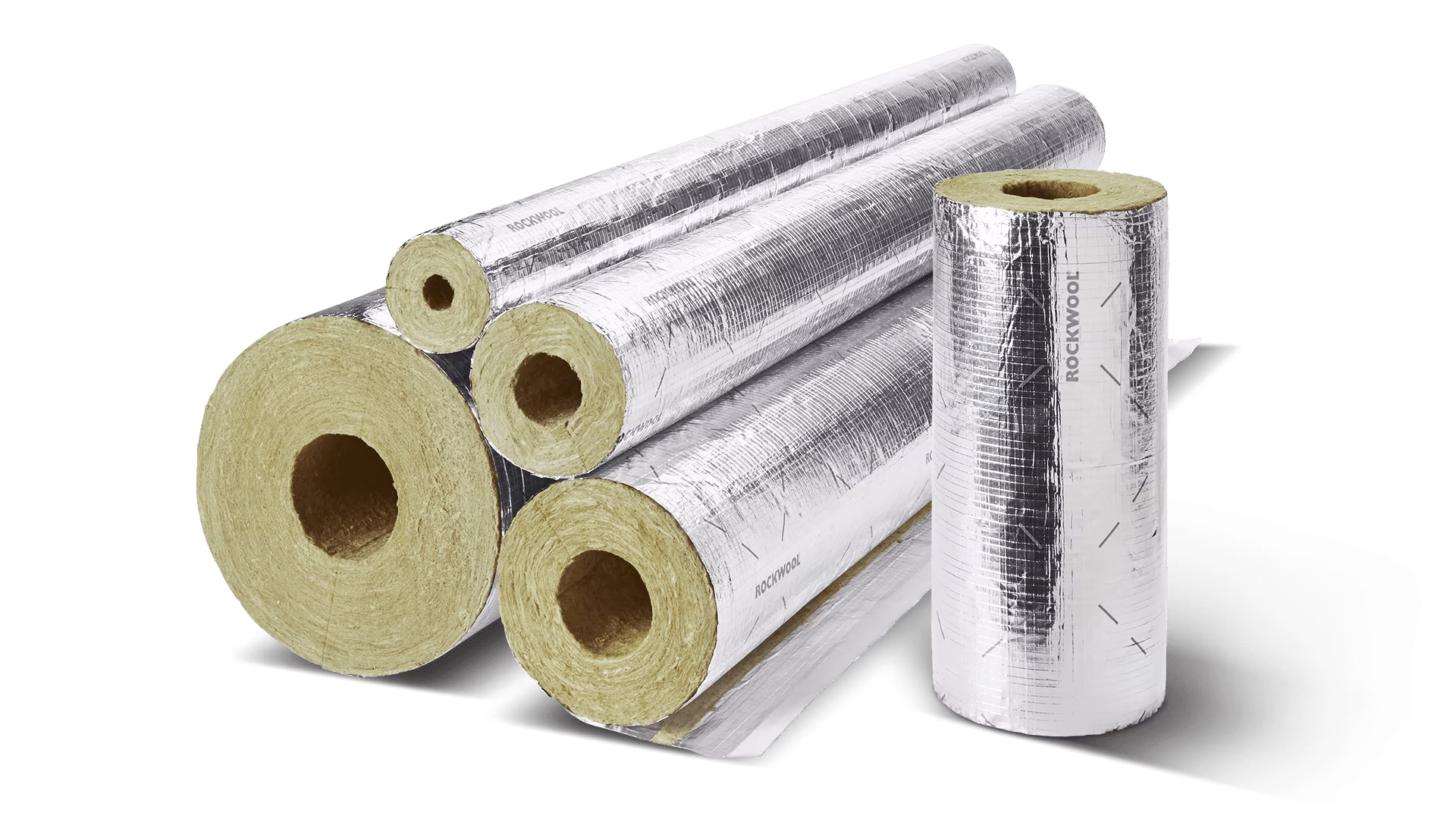 Rockwool RS800 buismantel 76mm x 70 mm lengte 1m van Rockwool Rockwool RS800 buismantel lengte 1m uit de categorie Minerale wol isolatie met het artikelnummer RWRS800E-76_70