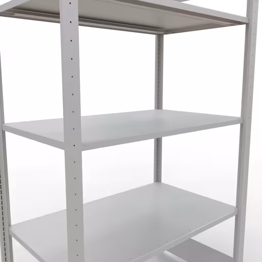 Productafbeelding nr. 6 van het artikel basisplank, legbord-insteeksysteem MULTIplus150, 2000 x 1000 x 600 mm, 5 legborden, RAL 7035 lichtgrijs uit het insteeksysteem-assortiment van Schulte Lagertechnik
