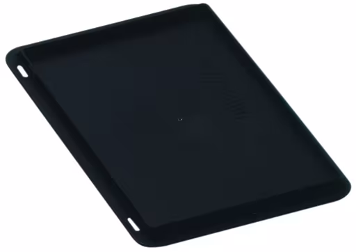Steundeksel 400 x 600 mm, zwart, PP, accessoires, art.nr. 20446