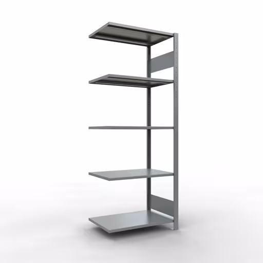 Productafbeelding nr. 15 van het artikel aanbouwrekken, legbord, insteeksysteem MULTIplus150, 2000 x 750 x 500 mm, 5 legborden, verzinkt uit het assortiment insteeksysteem van Schulte Lagertechnik