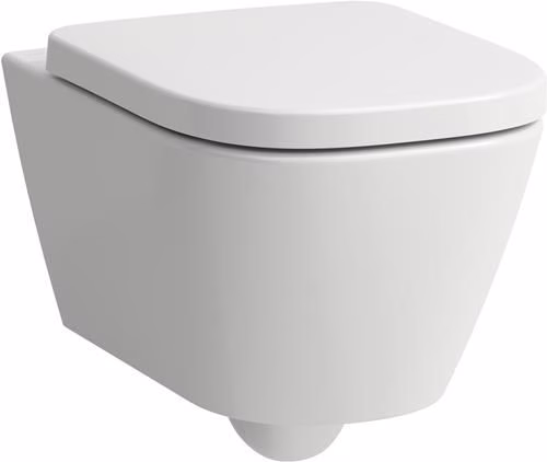 Laufen wandcloset MEDA Advanced randloos inbouwtoilet met wc-zitting wit