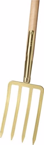 Gemakkelijk te hanteren spadevork met 4 bajonettanden, tandlengte 250 mm, merk IDEAL IDEAL spitvork uit de categorie schoffels, harken en klein gereedschap met artikelnummer 4300540006
