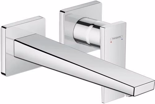 Detailbild 4061953 Hansgrohe METROPOL ééngreeps wastafelmengkraan met verborgen uitloop 15 mm diameter 225 mm chroom