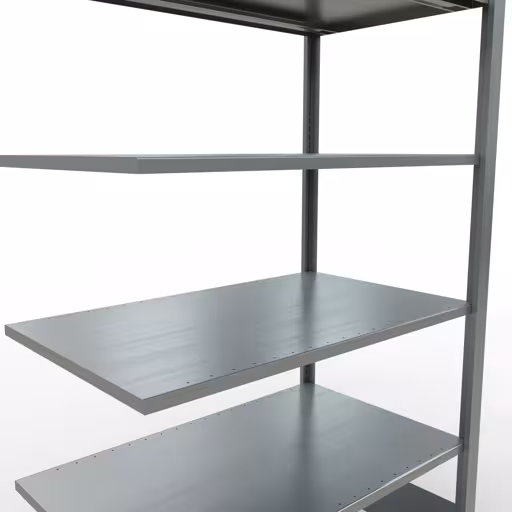 Afbeelding nr. 13 van het artikel, kantoorrekken, insteeksysteem MULTIplus150, 2000 x 1000 x 600 mm, 6 legborden, verzinkt, zonder middenaanslag uit de productgroep kantoorrekken van Schulte Lagertechnik