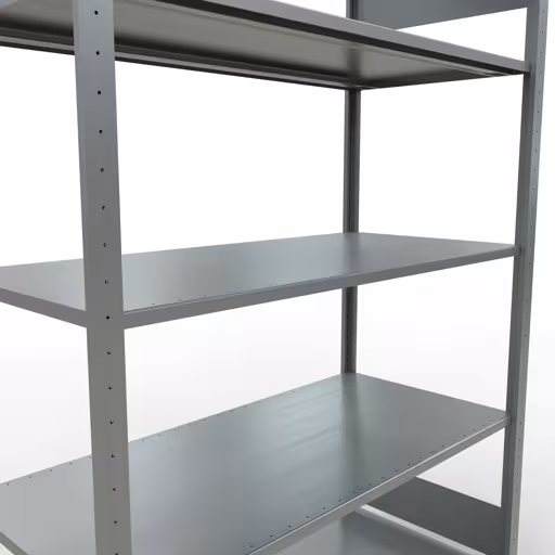 Basisplank, legplank, insteeksysteem MULTIplus150, 2000 x 1300 x 600 mm (HxBxD), 5 legborden, lengtestangen, verzinkt uit de categorie basisplanken met de GTIN 4004514280831 Basisplank, legbord, insteeksysteem MULTIplus150, 2000 x 1300 x 600 mm, 5 legborden, lengtestangen, verzinkt van Schulte Lagertechnik uit het assortiment insteeksysteem